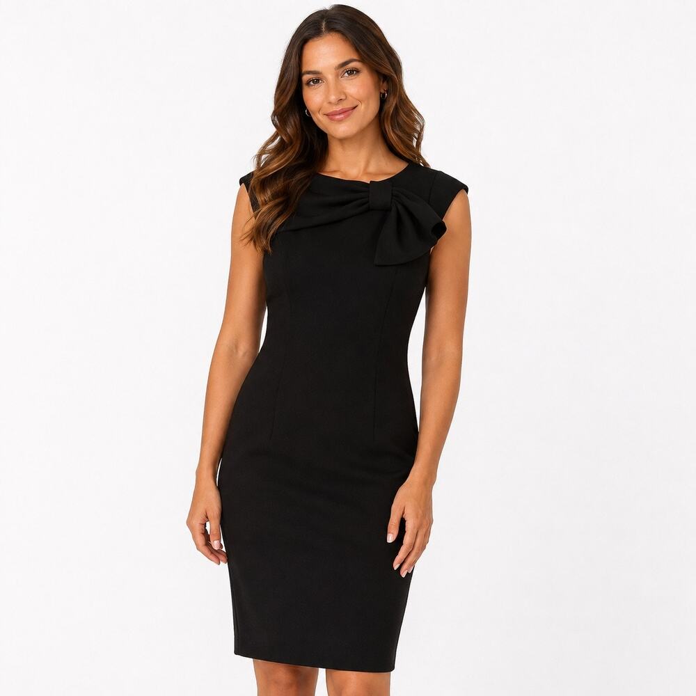 AbbeLine Little Black Dress Elegant black AbbeLine sheath dress size xl